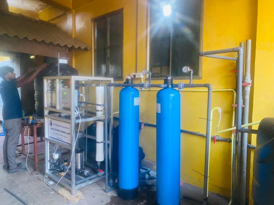 Eco Fresh Successful Eco Fresh P1 installed 250LPH RO plant at Vavuniya 2