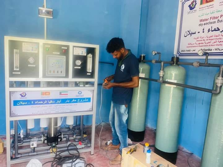 Successfully Installed 1000LPH RO Plant at Kattuwavila, Welikanda